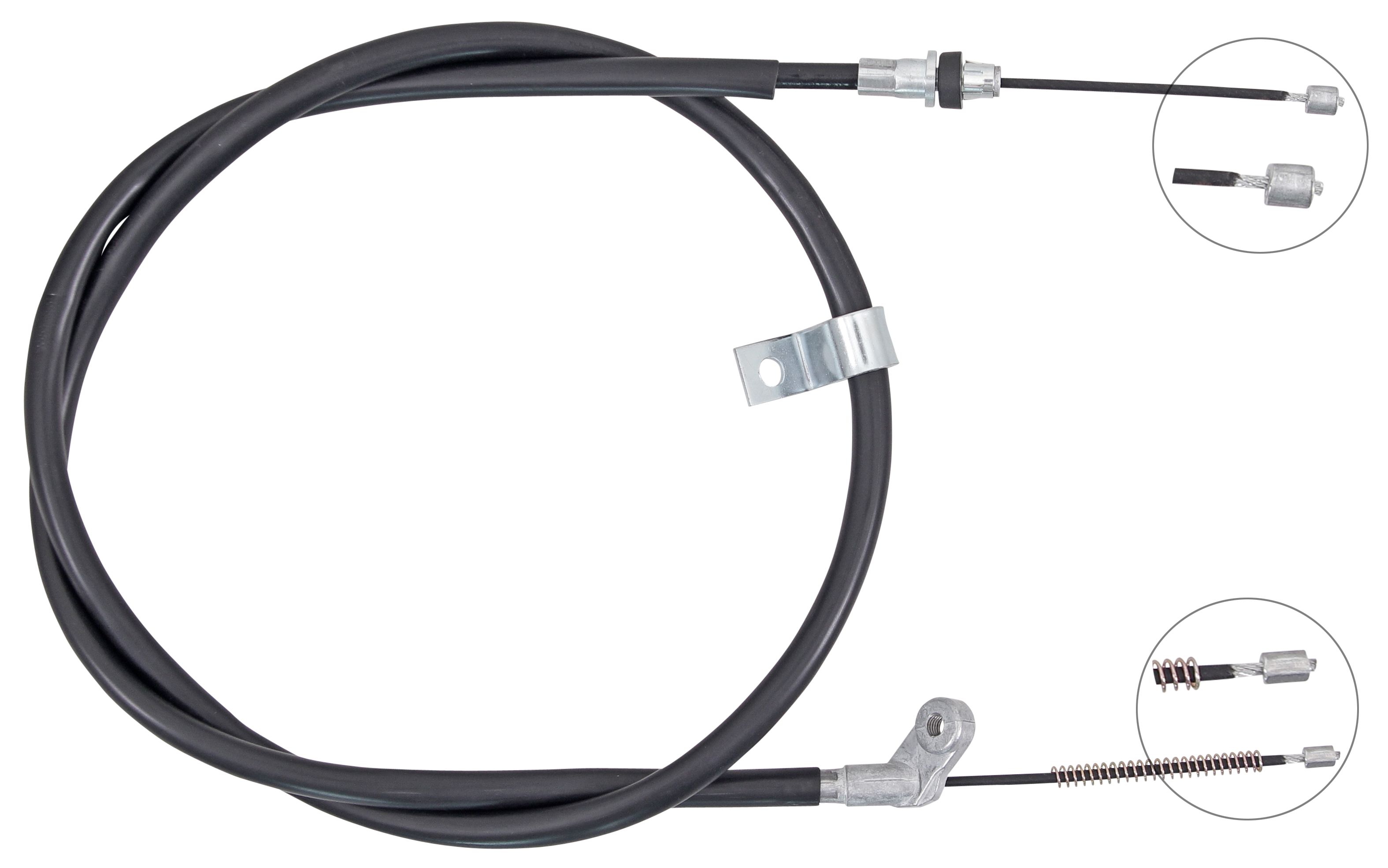 f.becker Seilzug, Feststellbremse 11810531 Scheibenbremse für NISSAN 36531-EM10A