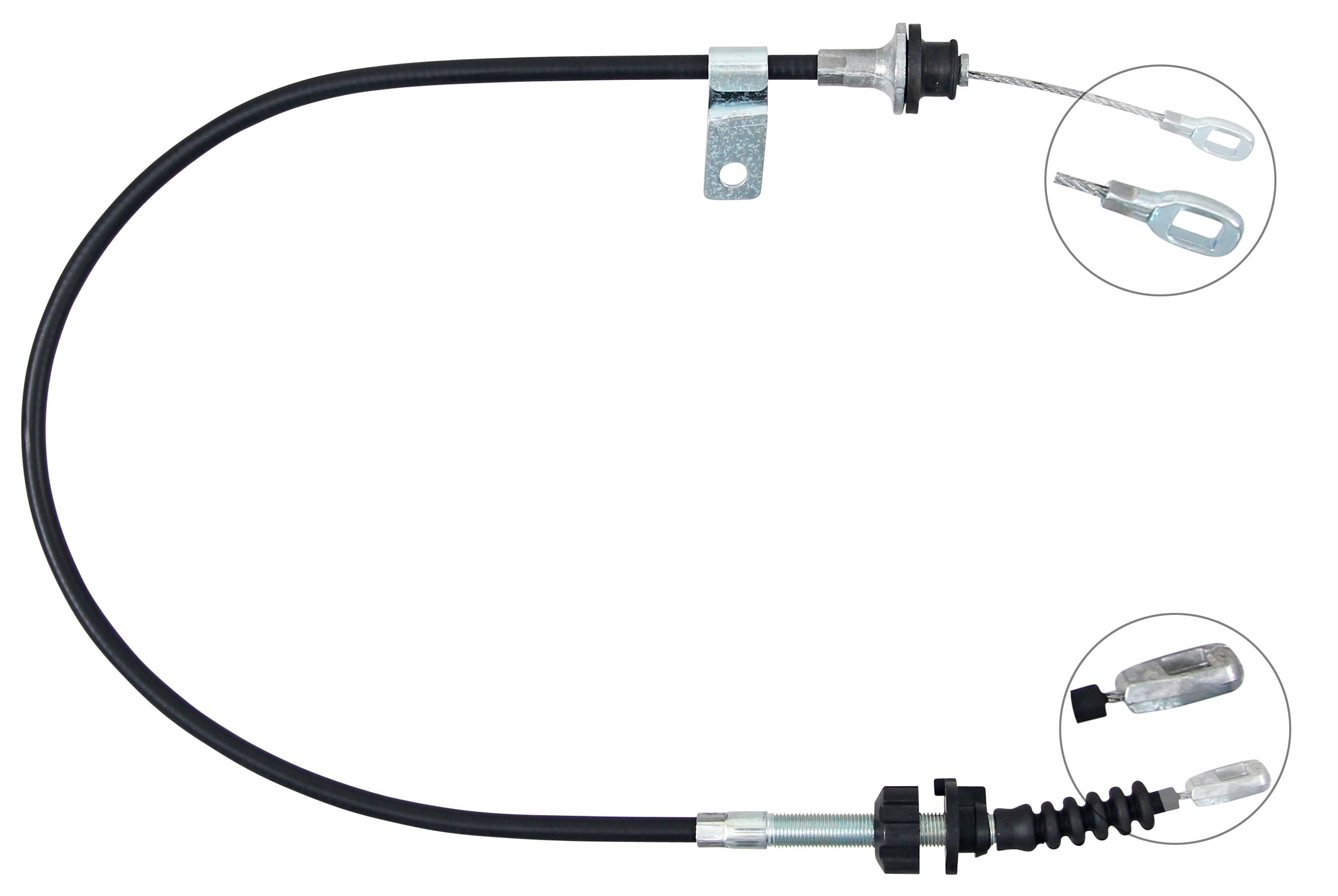 f.becker Seilzug, Kupplungsbetätigung 11810578 für MITSUBISHI 2342A019