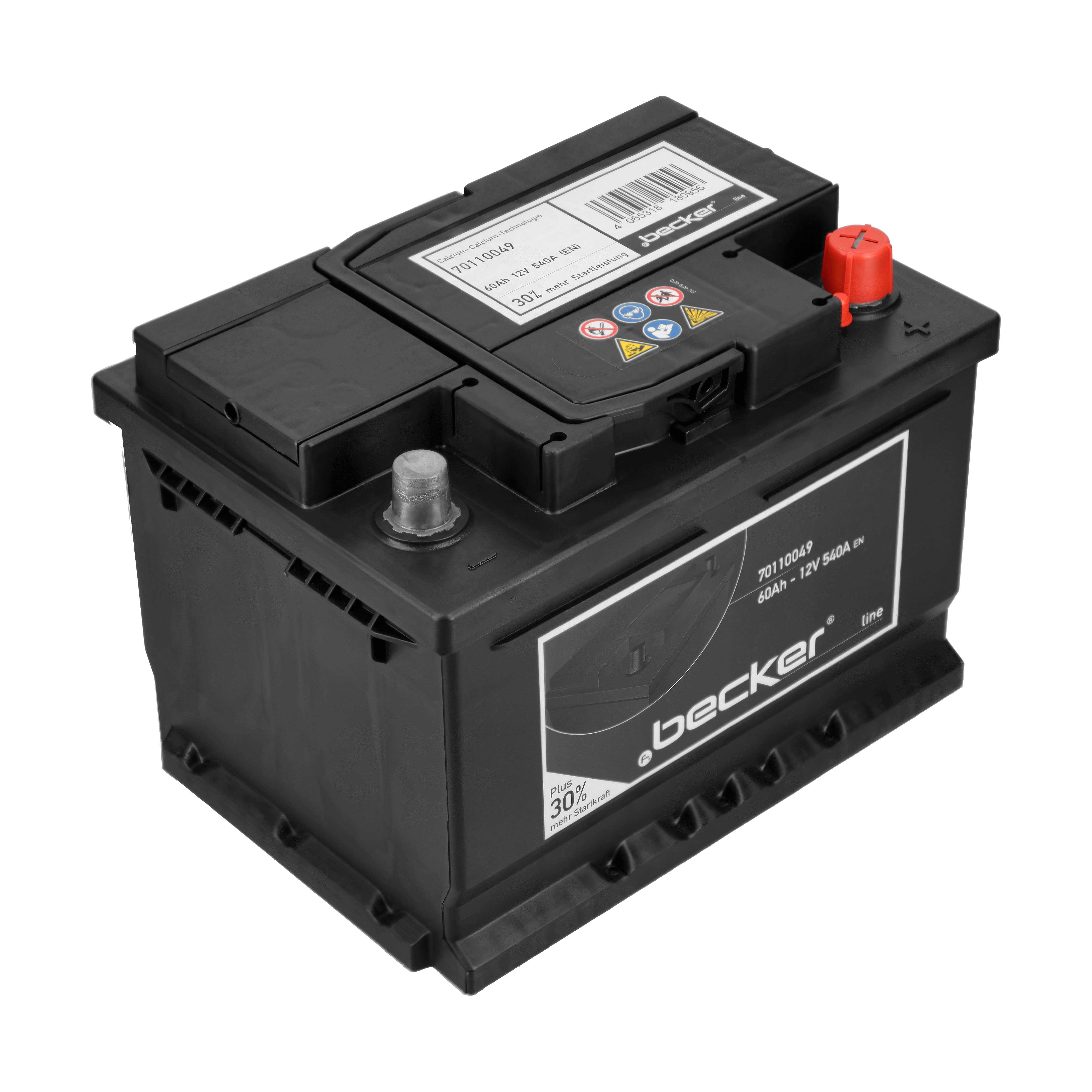 F.BECKER Starterbatterie 70110049 12V 68Ah 540A für Ford Opel FENGSHEN CHEVROLET Fiat VW Audi RENAULT NISSAN Porsche TOYOTA Bentley MAZDA / LANC