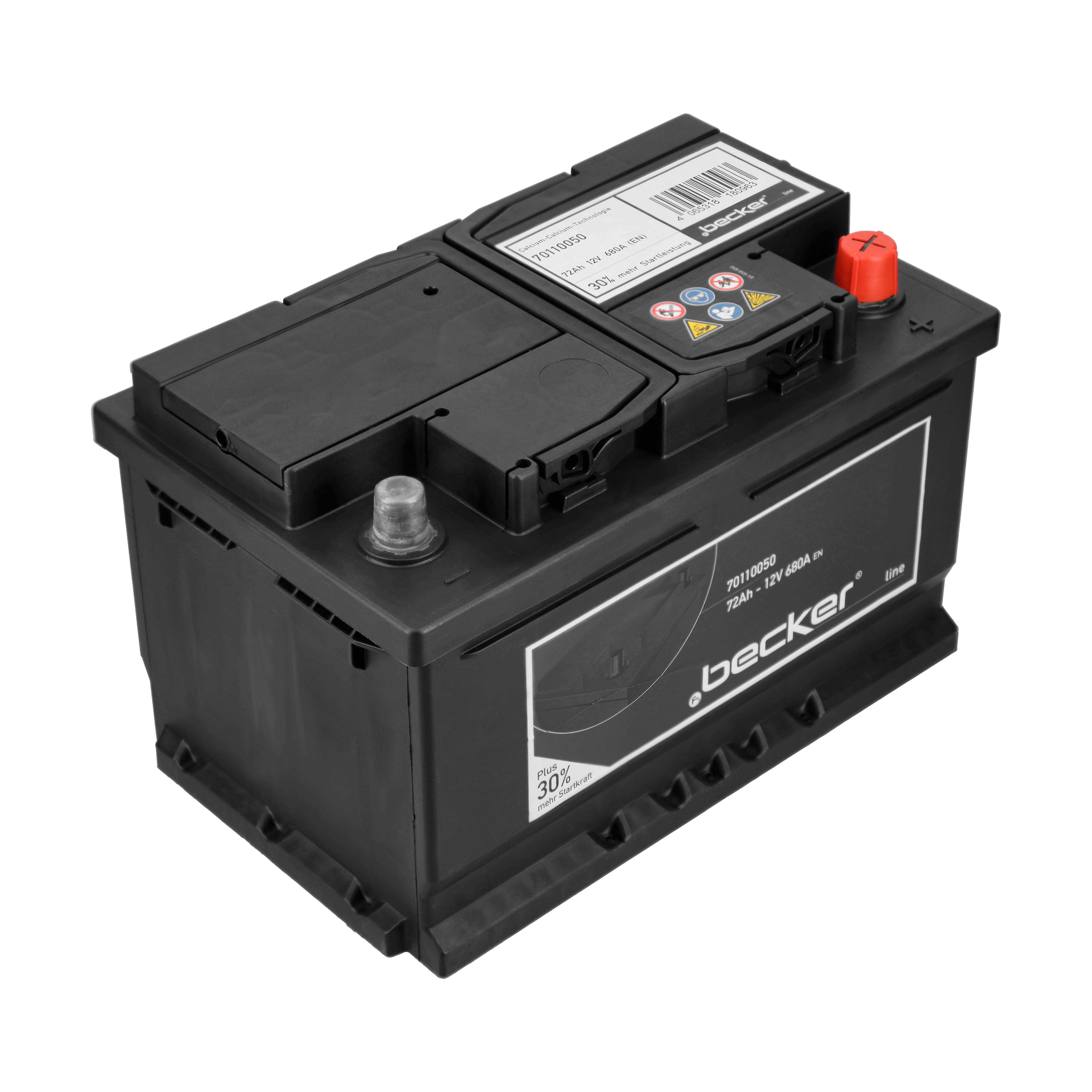 F.BECKER Starterbatterie 70110050 12V 68Ah 680A für Ford Opel DAF CHEVROLET SAAB Fiat Peugeot BMW RENAULT NISSAN Porsche SEAT Suzuki VW / LANCIA