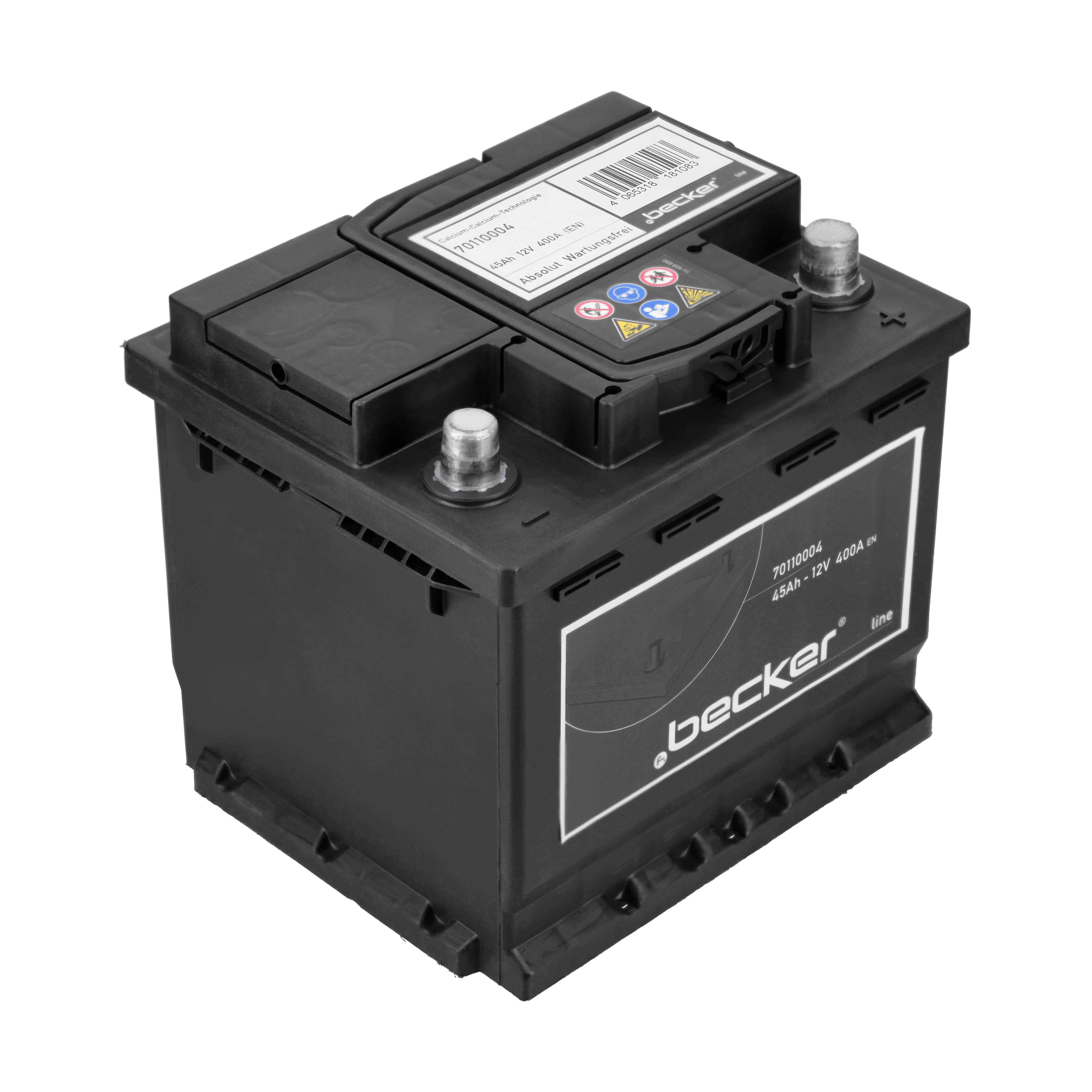 F.BECKER Starterbatterie 70110004 12V 68Ah 400A für Ford Fiat CHEVROLET HYUNDAI VW Citroën HONDA Mercedes SMART RENAULT TOYOTA / LANCIA