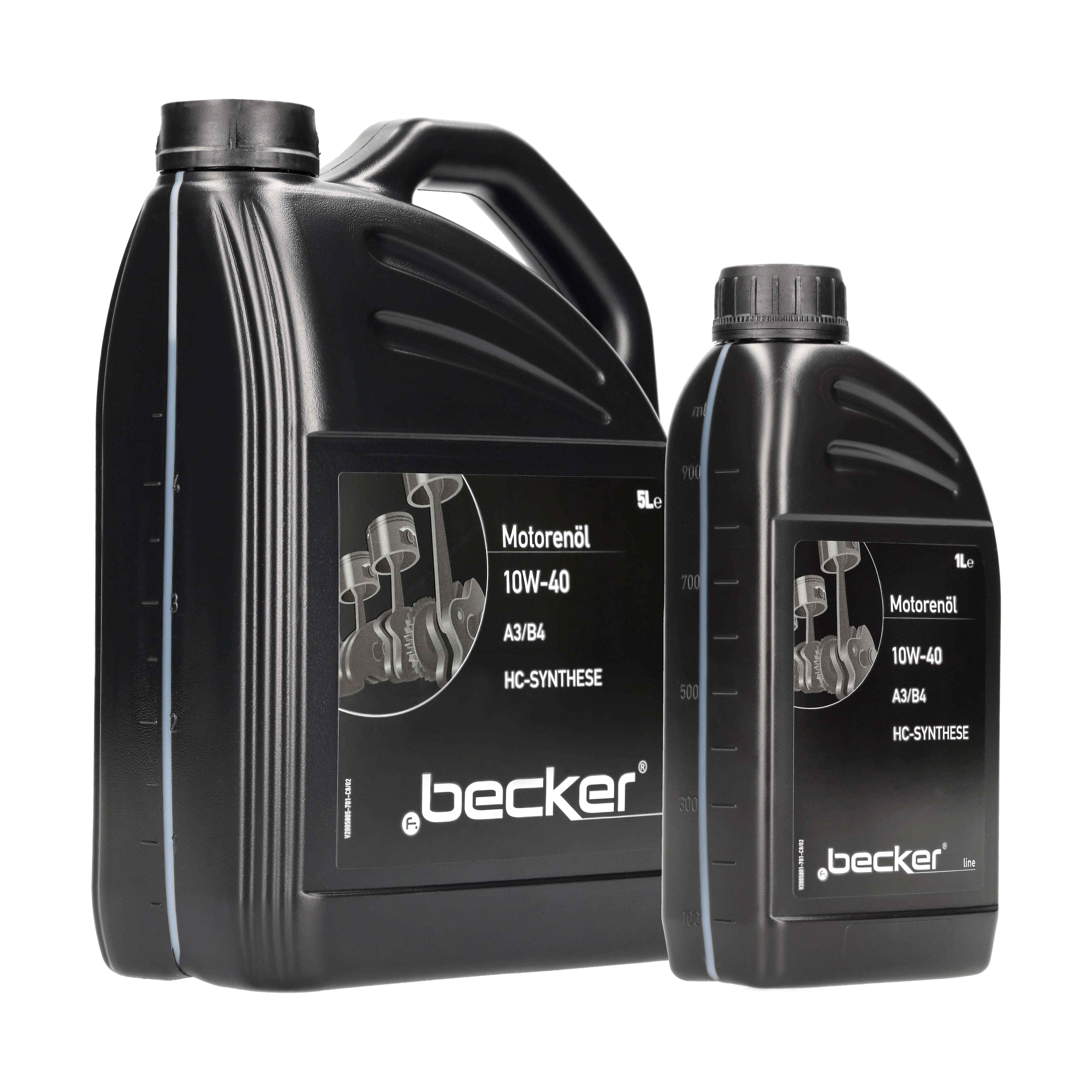 F.BECKER Motoröl Motorenöl 10W-40 HC [5 L + 1 L] 23601315 6l