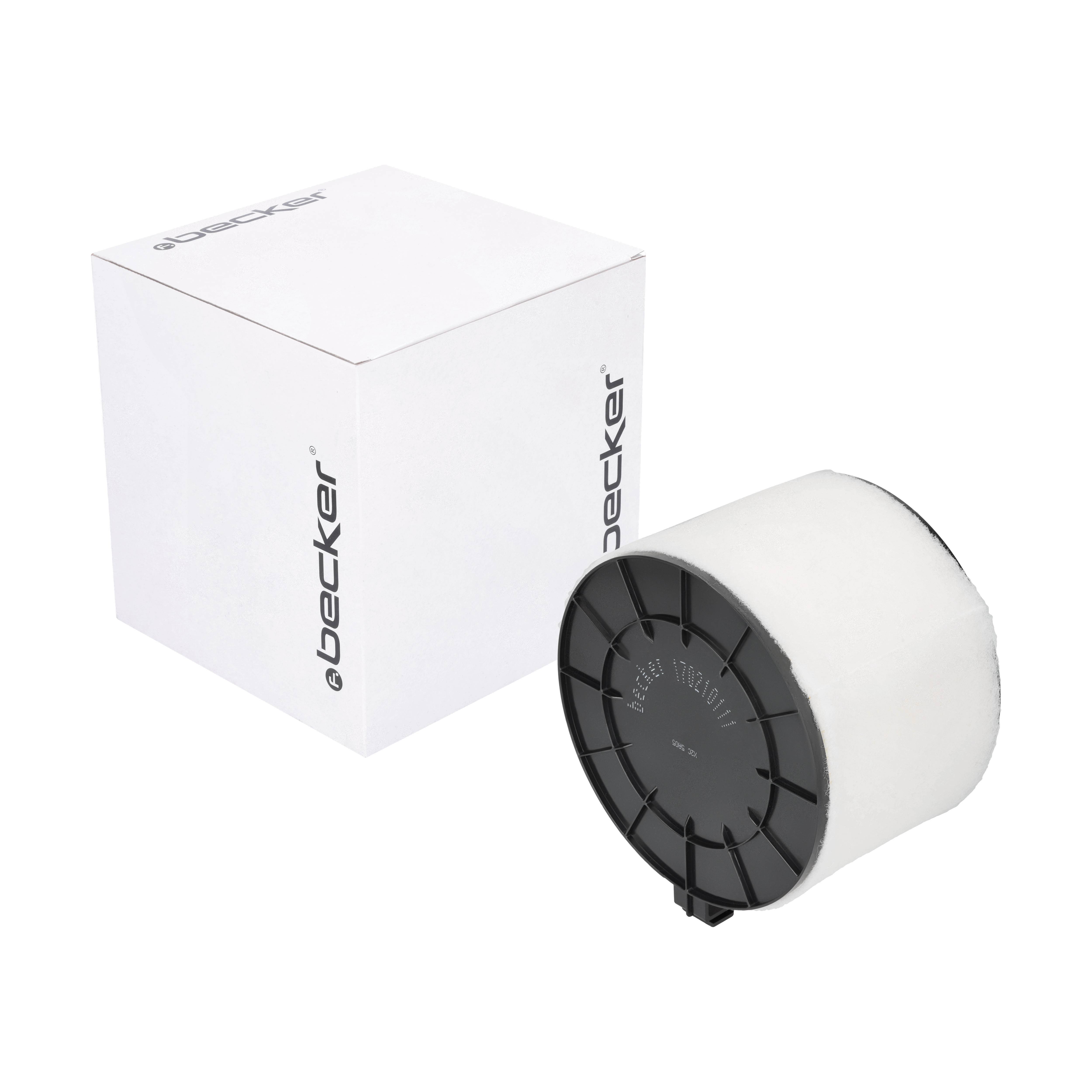 f.becker Luftfilter 170210111 160mm für AUDI VAG 8K0133843L