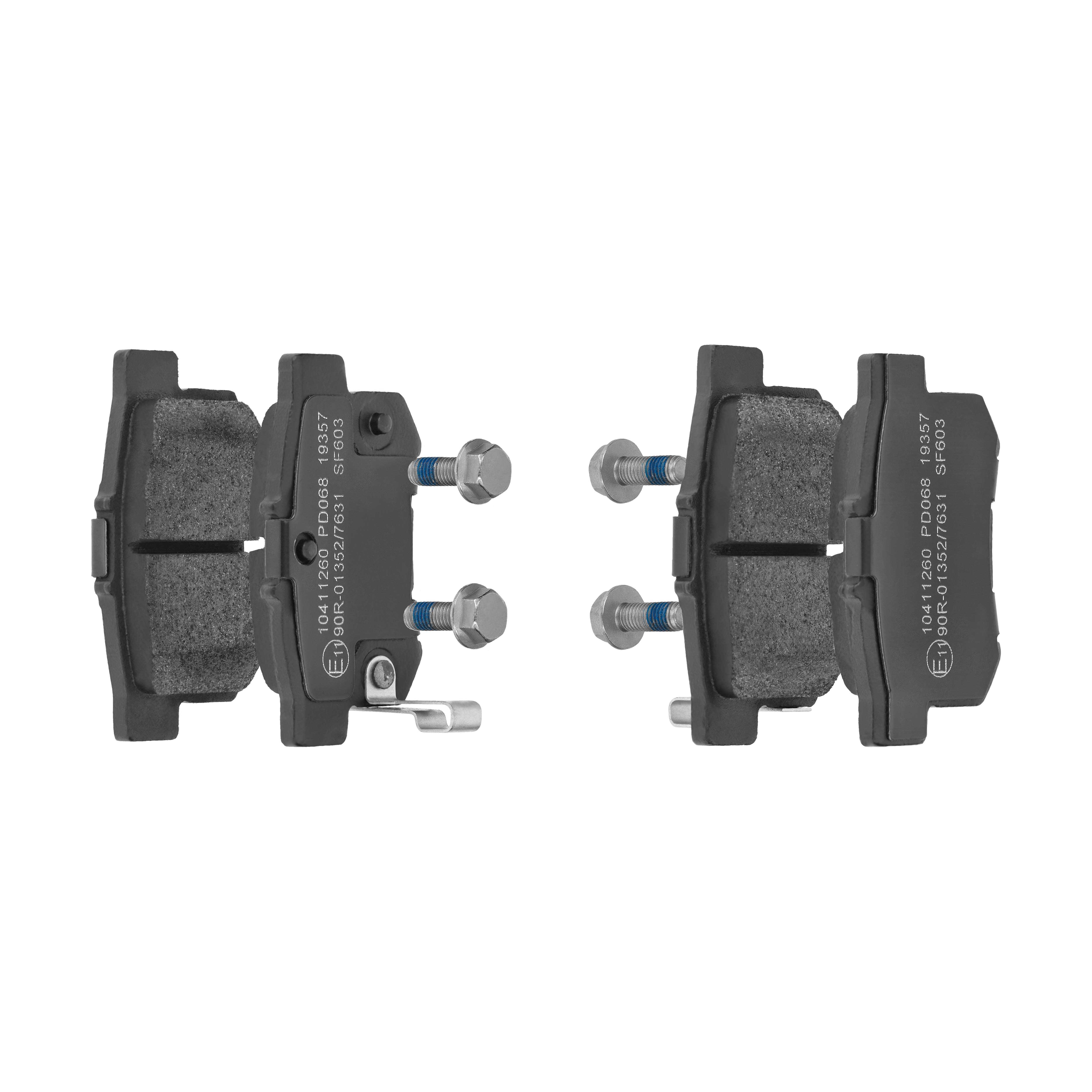 F.BECKER Bremsbelagsatz, Scheibenbremse 10411260 für HONDA ROVER Suzuki ACURA FENGSHEN HAVAL