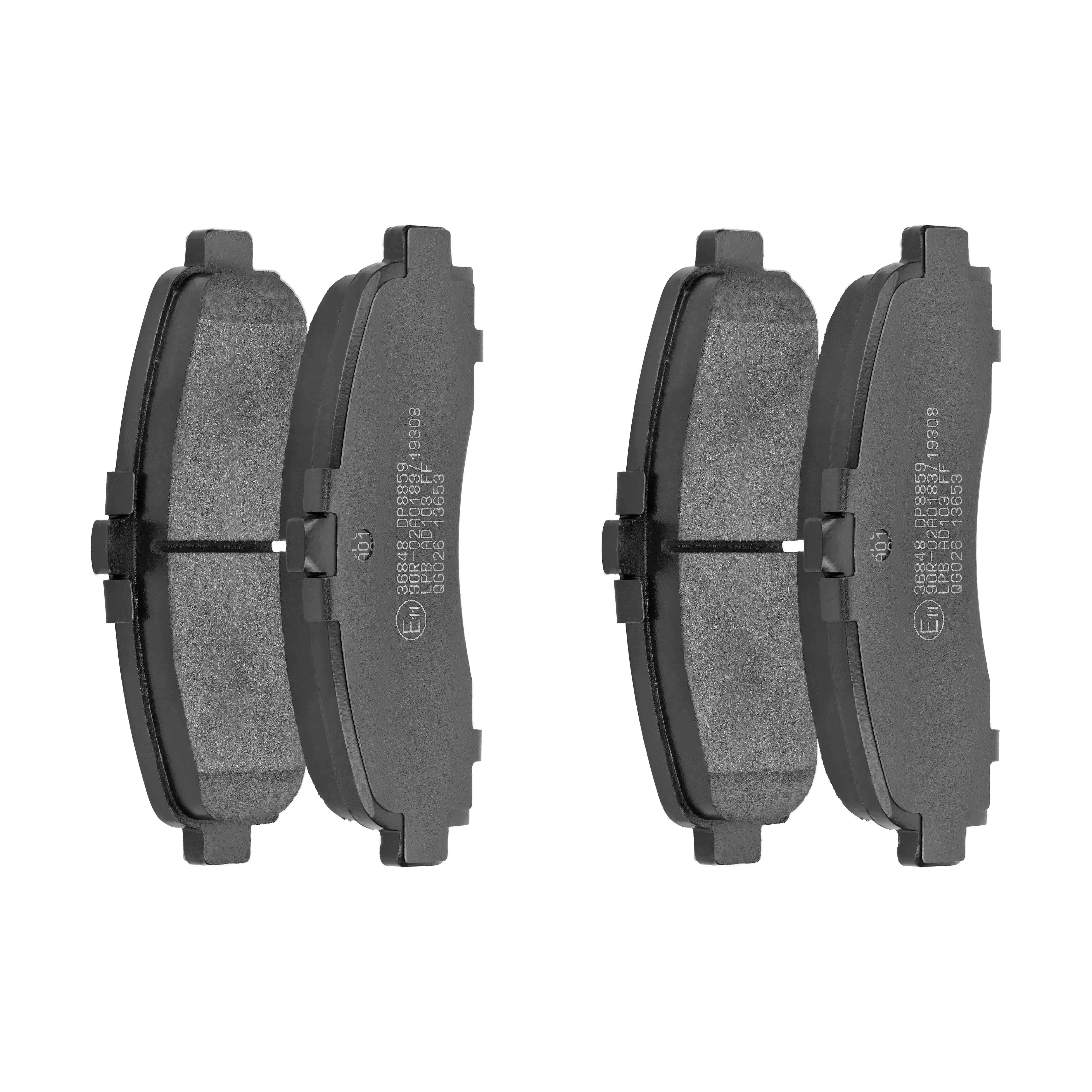 F.BECKER Bremsbelagsatz, Scheibenbremse 10411073 für CADILLAC BUICK SATURN NISSAN