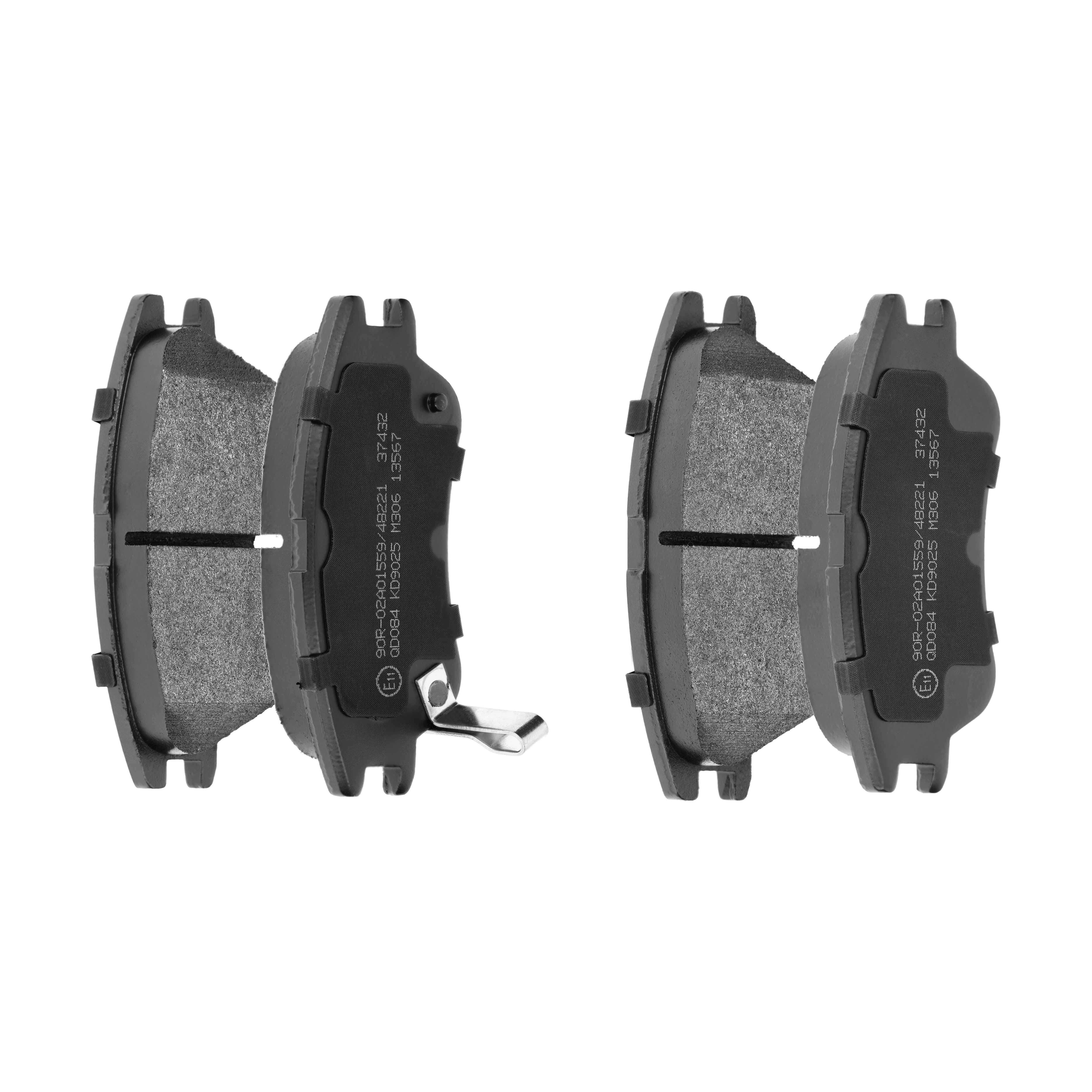 F.BECKER Bremsbelagsatz, Scheibenbremse 10411161 für Ford HYUNDAI