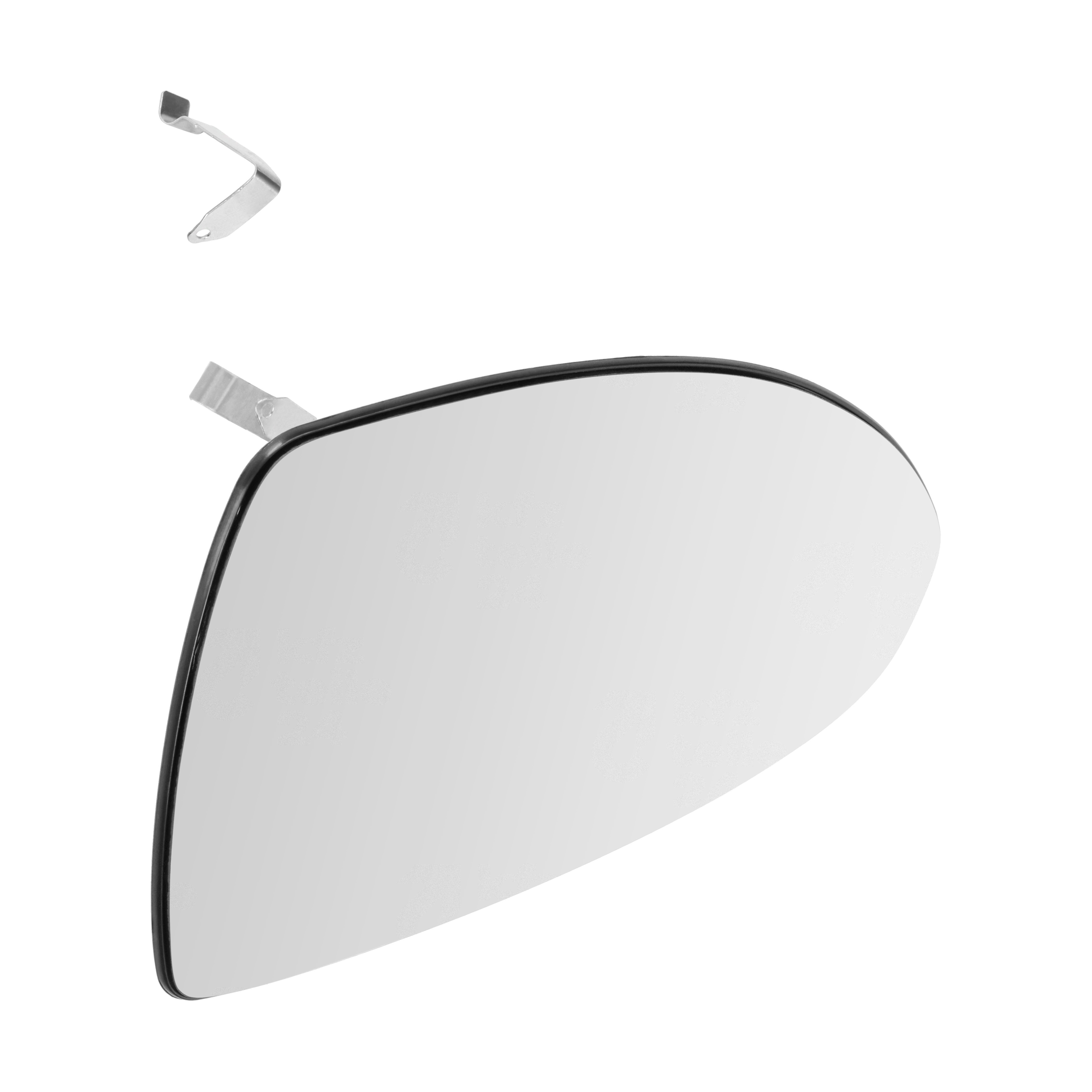 F.BECKER Spiegelglas, Außenspiegel 61410037 rechts für Opel