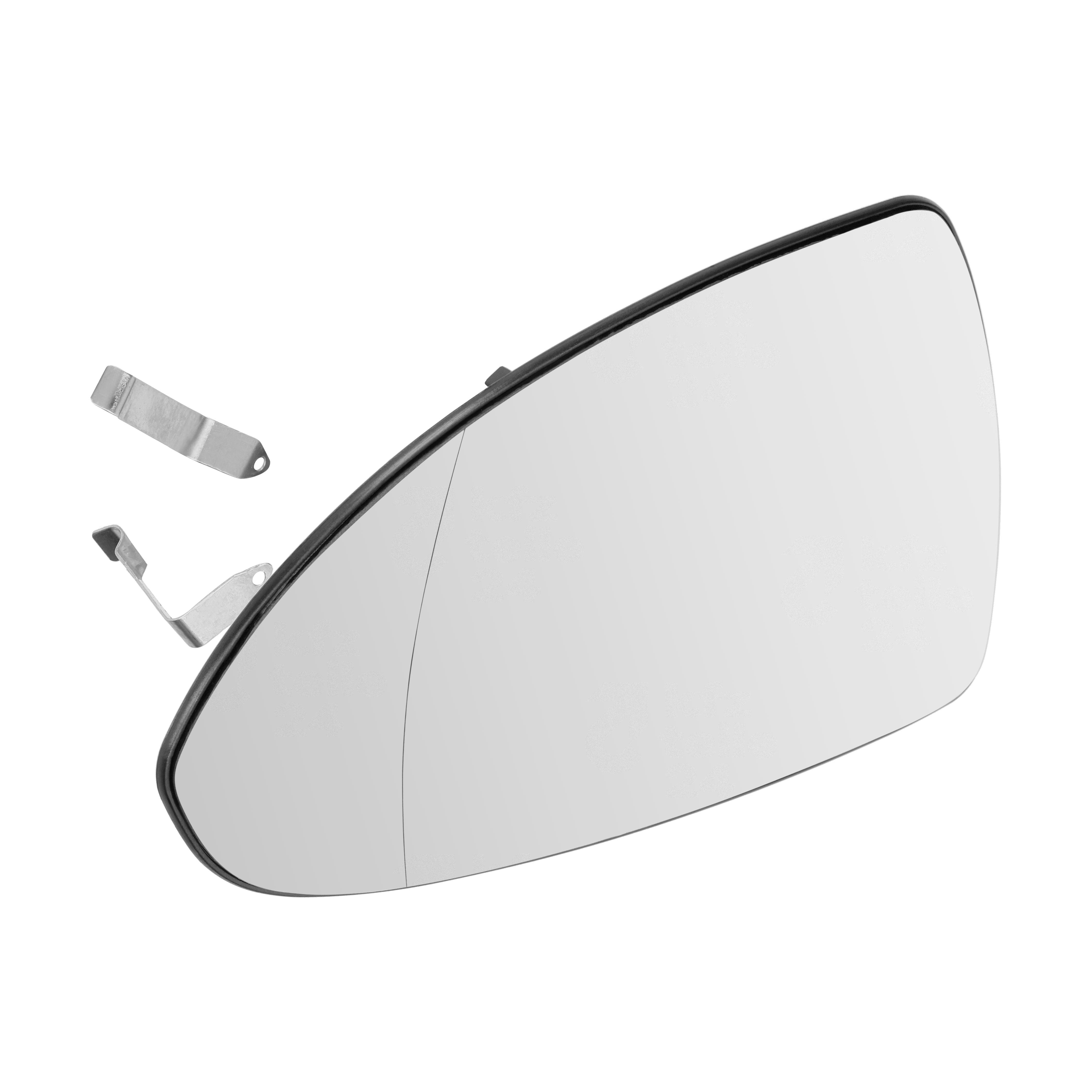 F.BECKER Spiegelglas, Außenspiegel 61410013 links für Opel