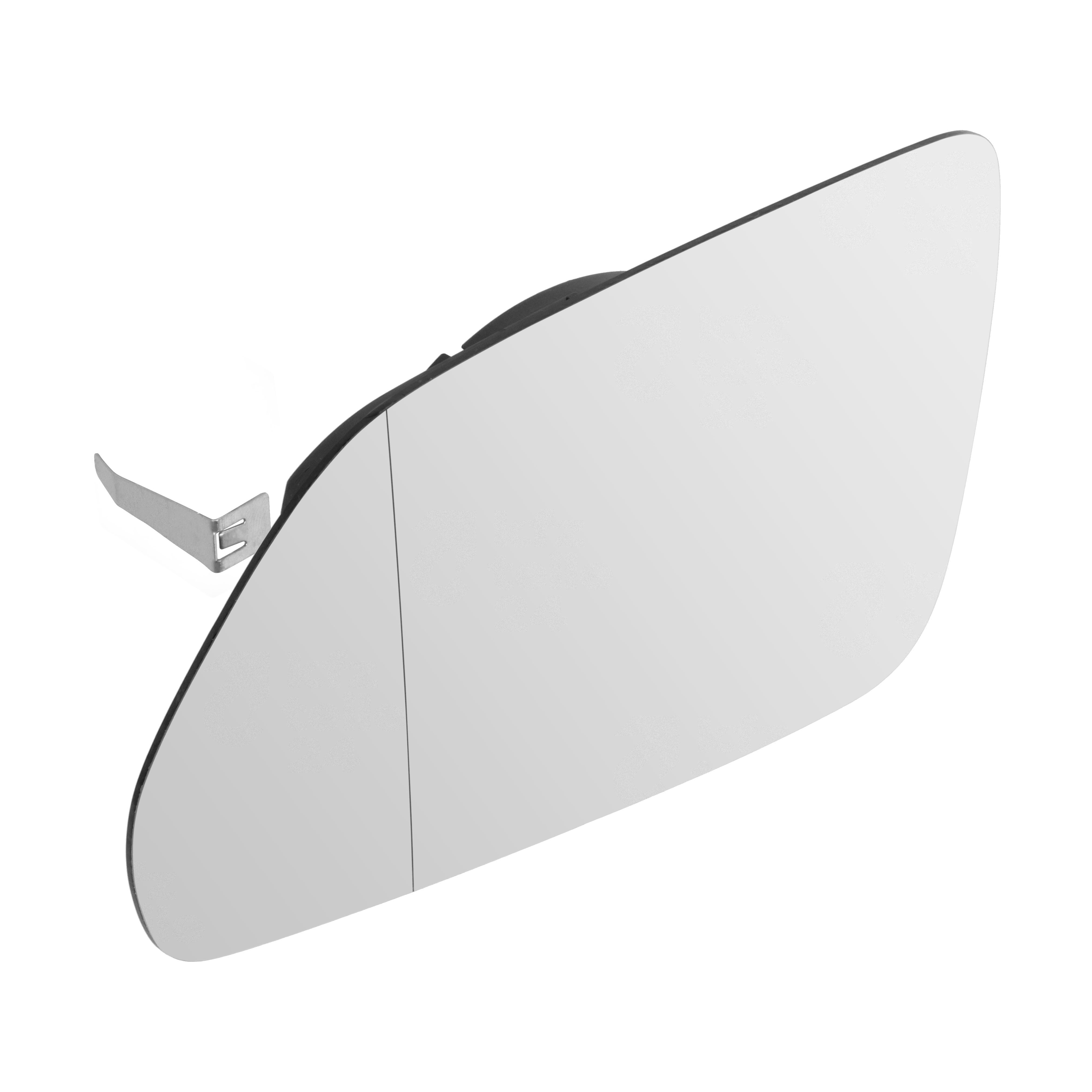 F.BECKER Spiegelglas, Außenspiegel 61410010 links für VW Skoda