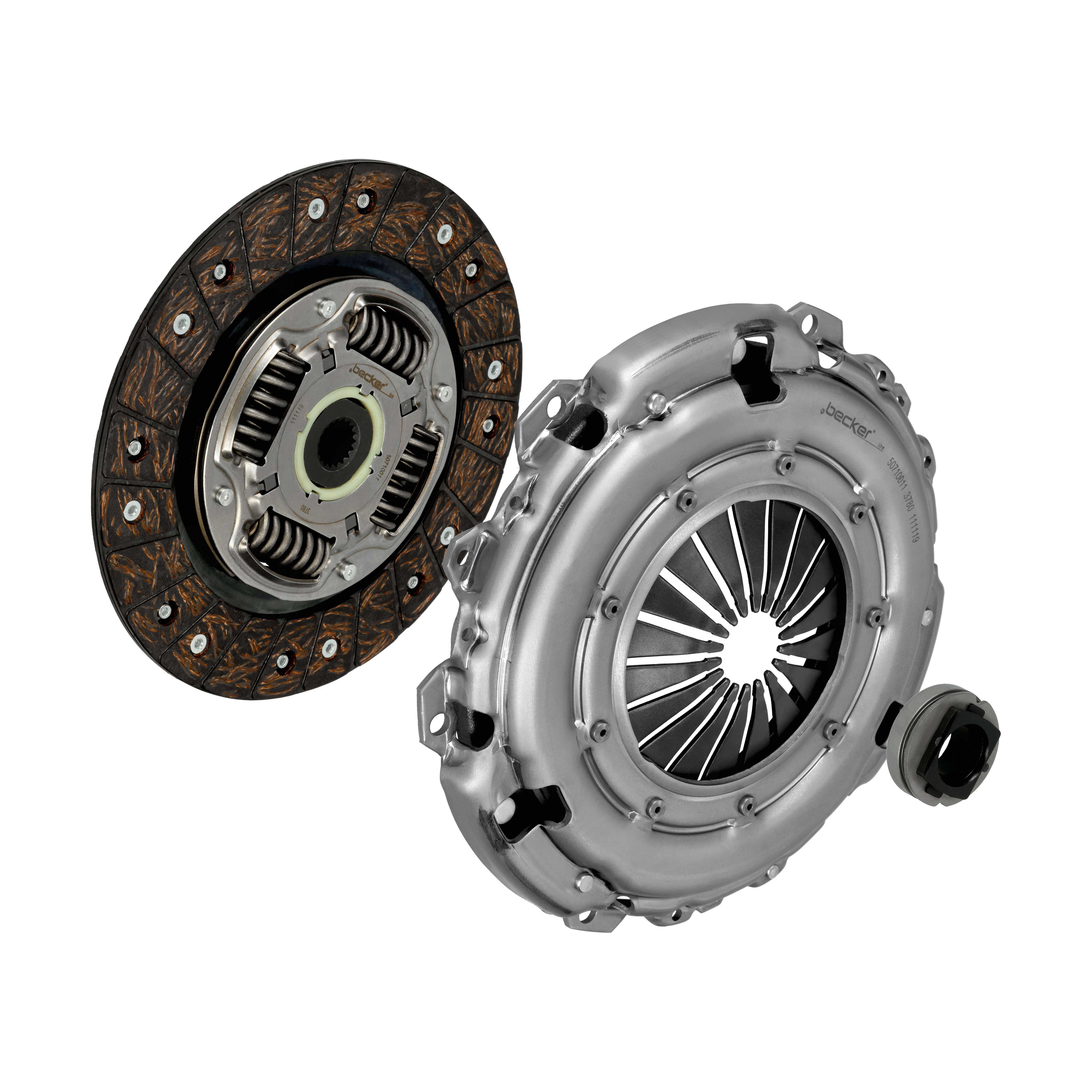 F.BECKER Kupplungssatz 50710011 für Peugeot Citroën Fiat LANCIA
