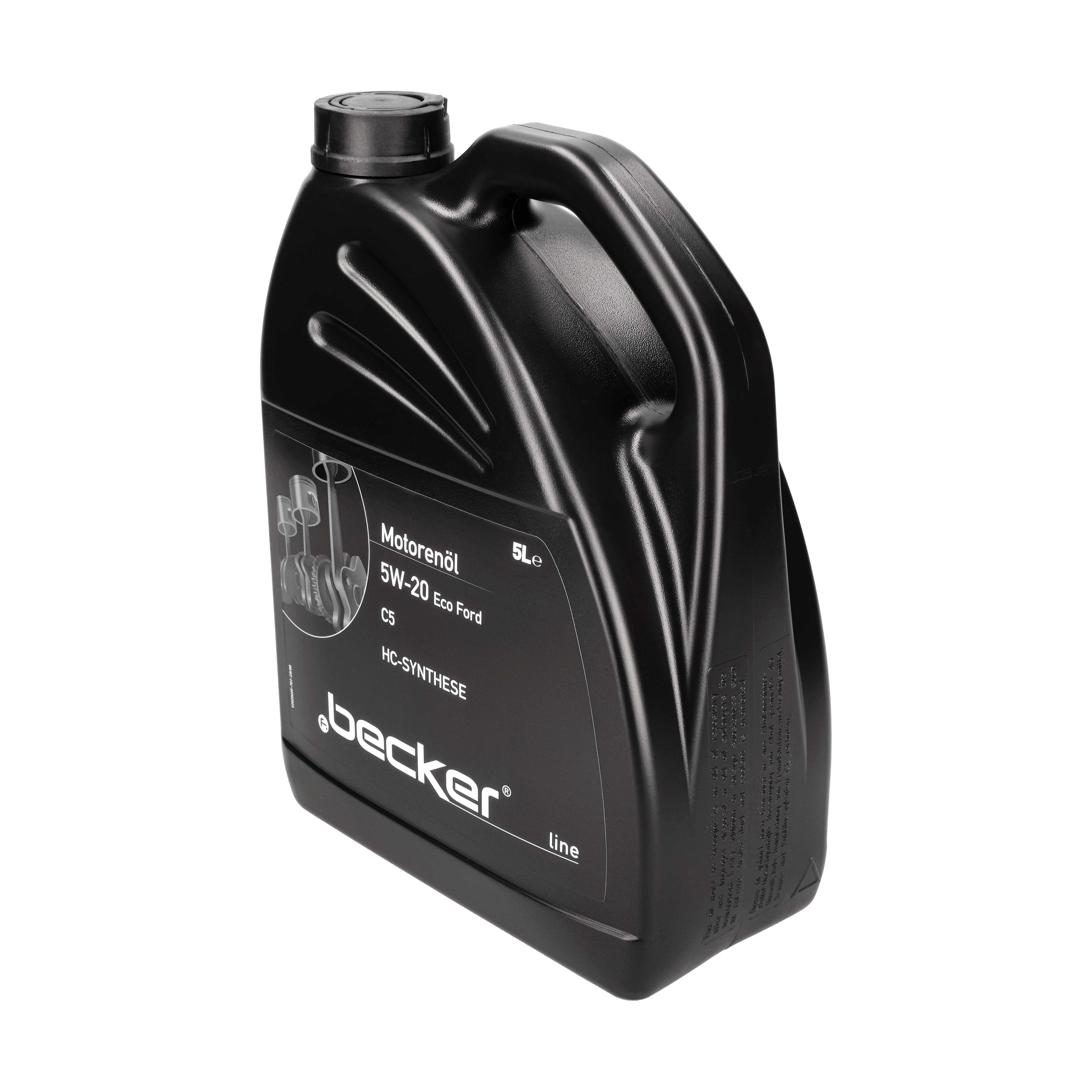 F.BECKER Motoröl Motorenöl 5W-20 Eco Ford [5 L] 80110032 5l