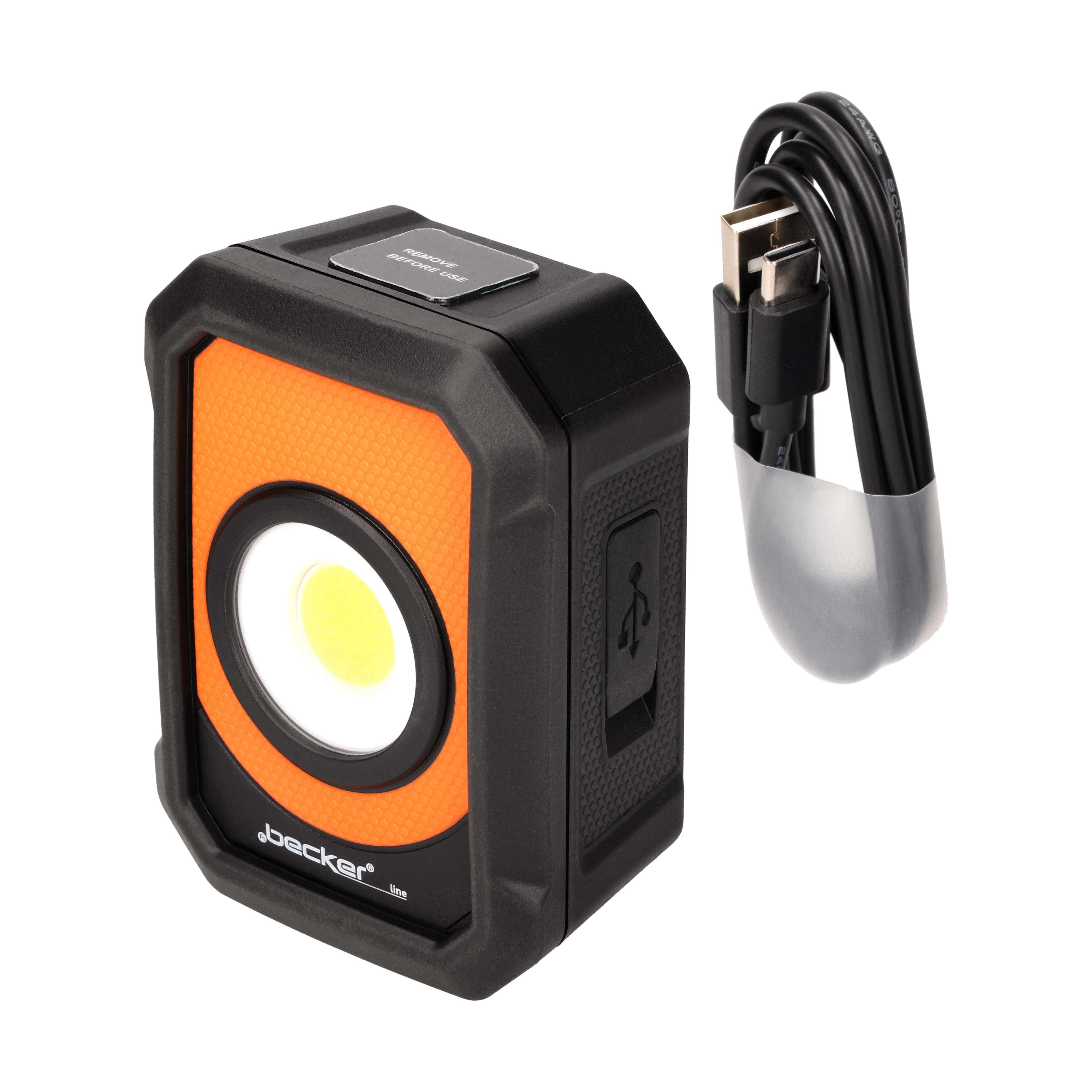 F.BECKER Handleuchte LED Akku Arbeitsleuchte 90510006