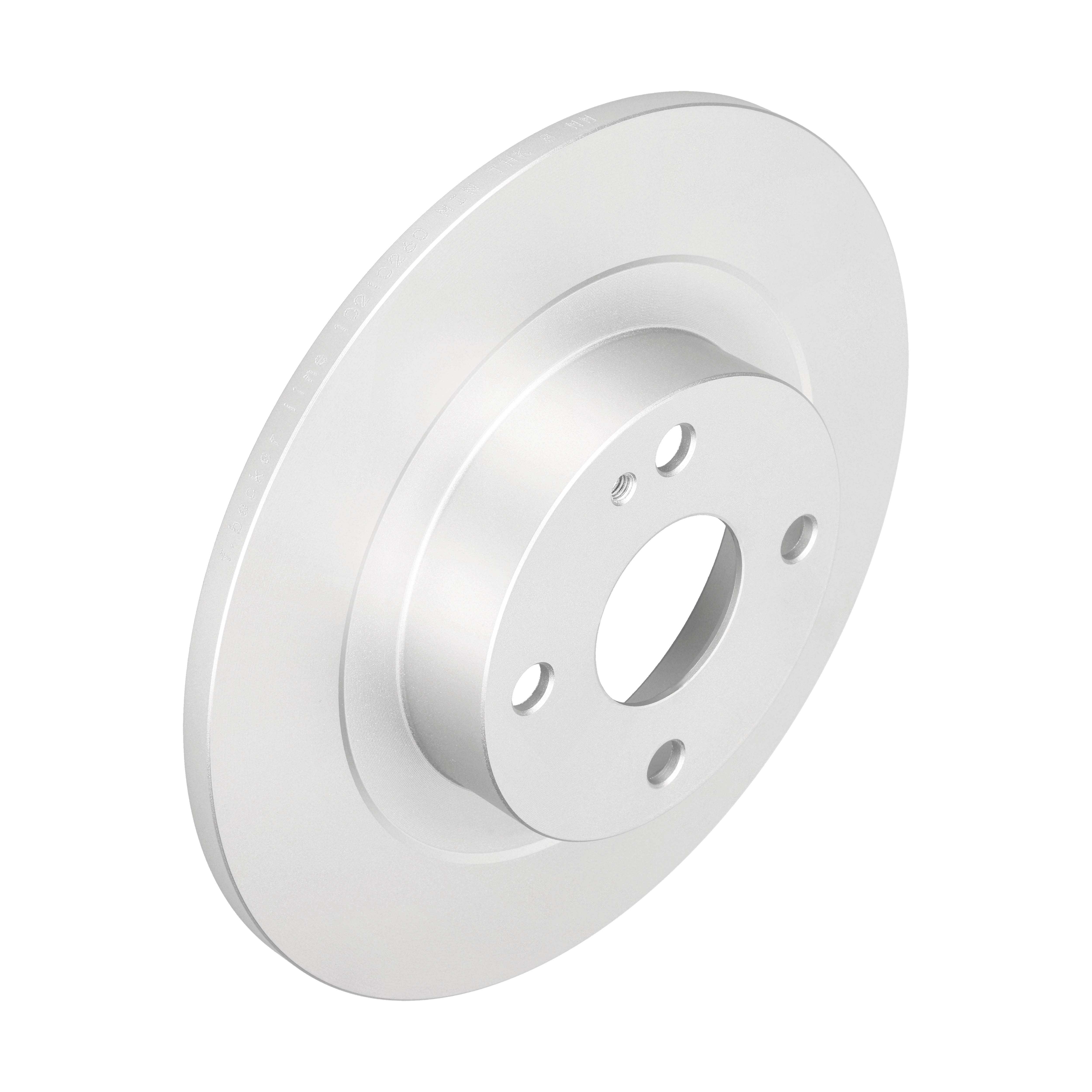 F.BECKER Bremsscheibe 10210260 voll 261mm 10mm für MAZDA