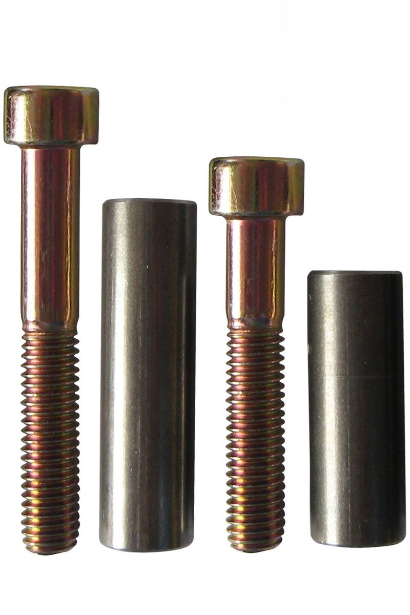 F.BECKER Führungshülsensatz, Bremssattel 12410376 Vorderachse rechts für VAG