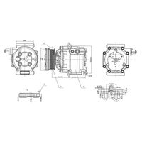 f.becker_line Kompressor, Klimaanlage, Art.-Nr. 160710013