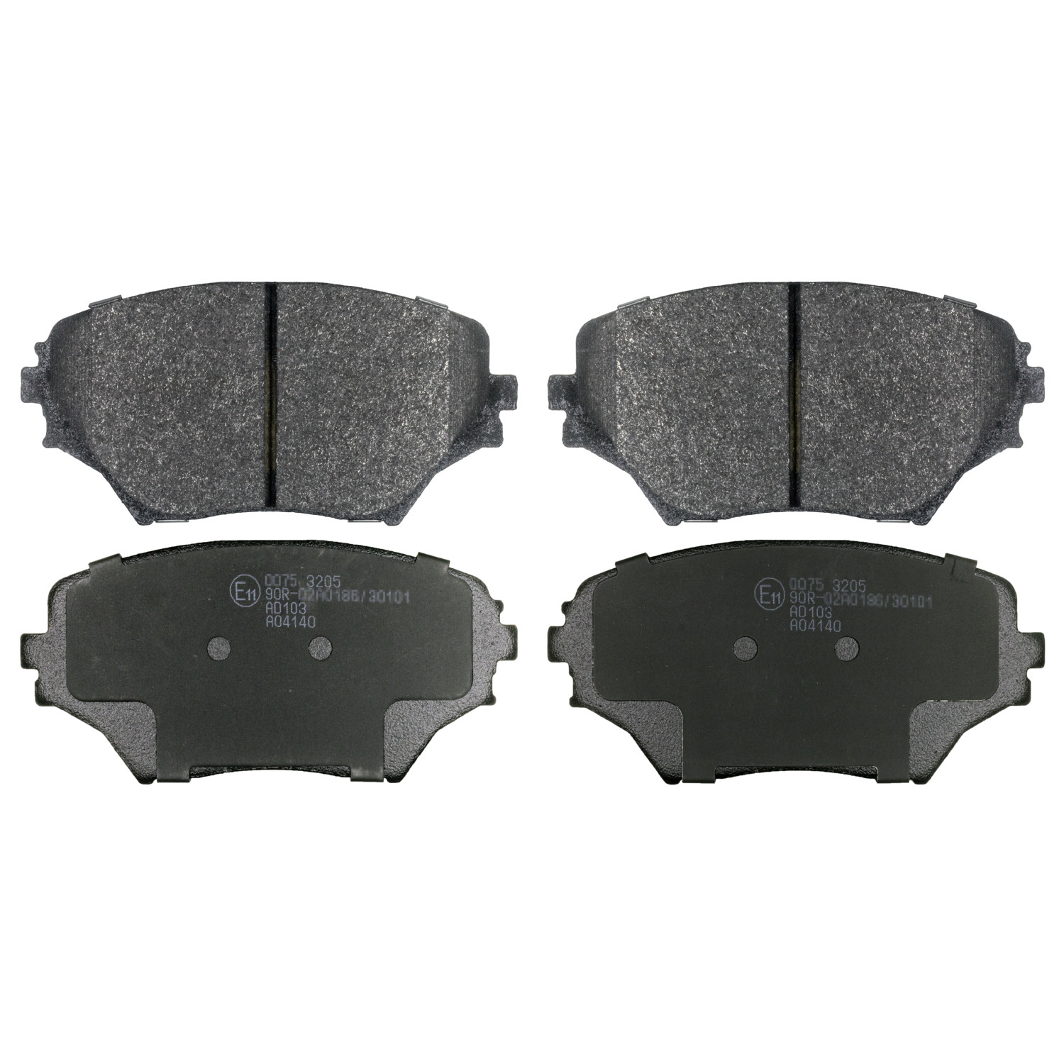 Für BLUE PRINT ADT342120 Brake Pad Set, disc brake - Bild 9