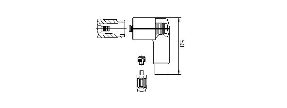 BREMI Stecker, Zündverteiler 132581