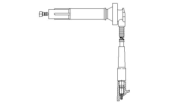 BREMI Zündleitung 3a59e42 für Subaru