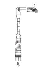 BREMI Zündleitung 1a02f59 für VW