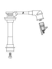BREMI Zündleitung 6a6150