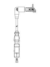 BREMI Zündleitung 16227 für VW (SVW)
