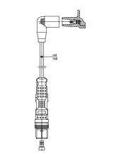 BREMI Zündleitung 1a0180 für VW