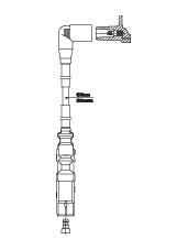 BREMI Zündleitung 1a32f49 für VW
