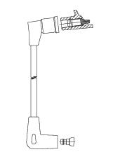 BREMI Zündleitung 31250