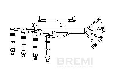 BREMI Zündleitungssatz 473100