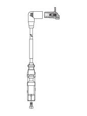 BREMI Zündleitung 162e27 für VW