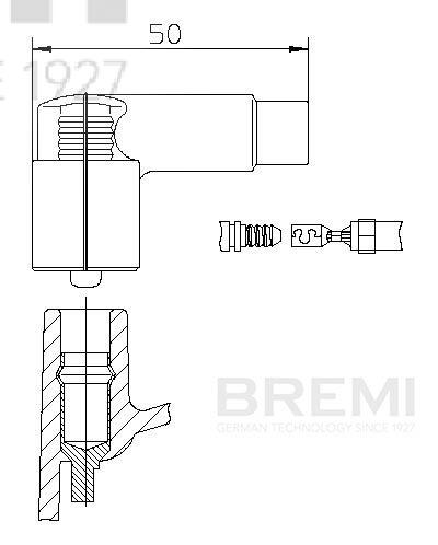 BREMI Stecker, Zündverteiler 132081 für BMW