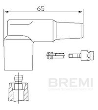 BREMI Stecker, Z�ndverteiler, Art.-Nr. 13255
