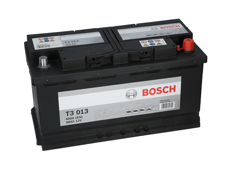 BOSCH Starterbatterie T3 12 V, 88 Ah, 680 A 0092t30130 12V 68Ah 680A für Volvo Iveco MAN RENAULT