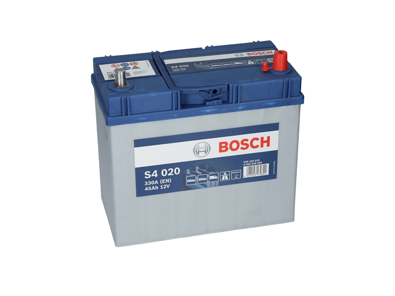 BOSCH Starterbatterie S4 12 V, 45 Ah, 330 A 0092s40200 12V 68Ah 330A für Vaughall DAEWOO TOYOTA HONDA MAZDA NISSAN RENAULT Suzuki