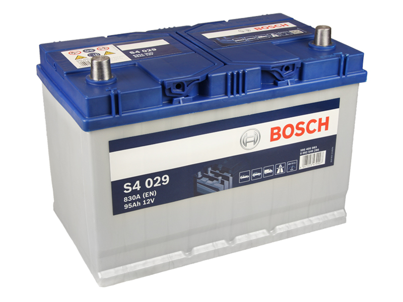 BOSCH Starterbatterie S4 12 V, 95 Ah, 830 A 0092s40290 12V 68Ah 830A für Ford Opel DAF Vaughall CHEVROLET SSANGYONG LEXUS TOYOTA Chrysler MITSUBISHI