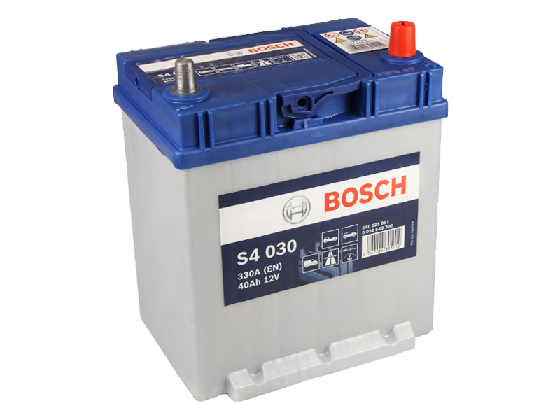 BOSCH Starterbatterie S4 12 V, 40 Ah, 330 A 0092s40300 12V 68Ah 330A für HYUNDAI DODGE HONDA