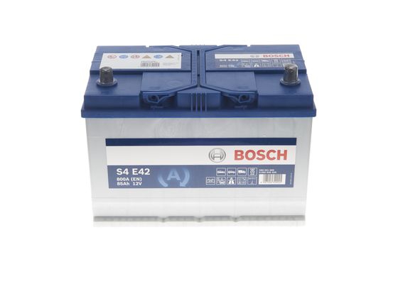 BOSCH Starterbatterie 12 V, 85 Ah, 800 A 0092s4e420 12V 68Ah 800A für MAZDA MITSUBISHI