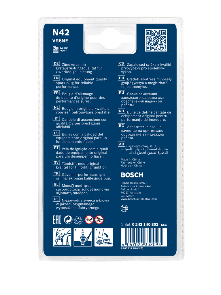 BOSCH Zündkerze Nickel 0242140802 für POLARIS RENAULT