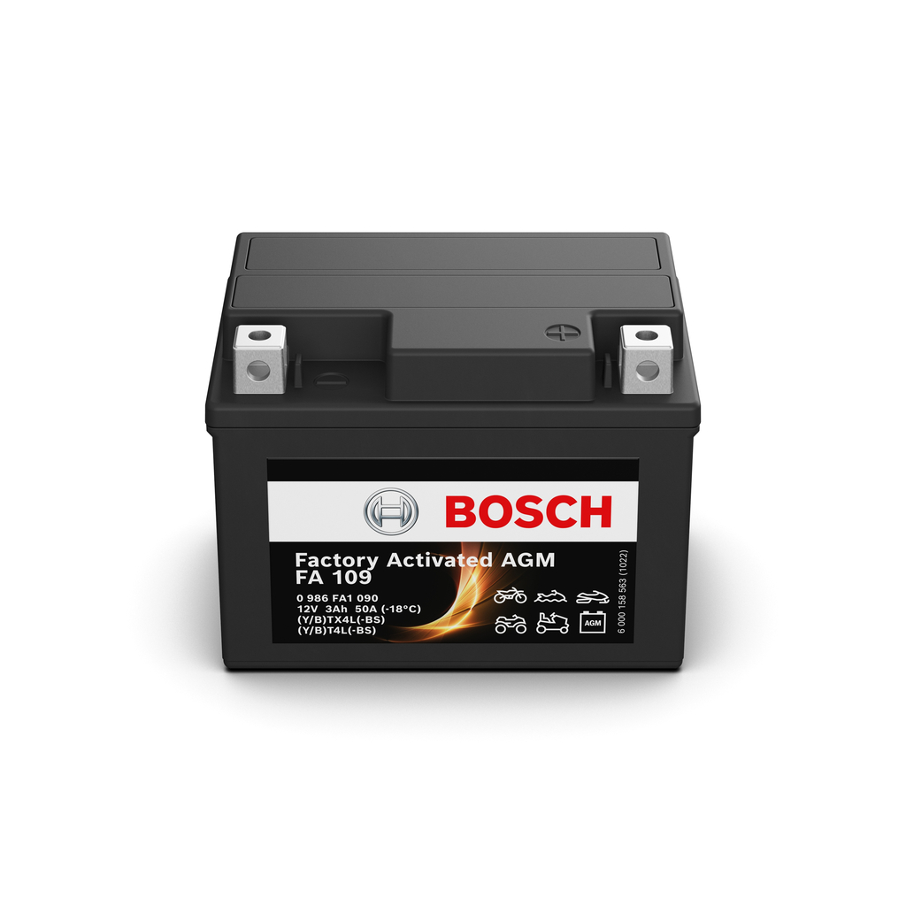 BOSCH Starterbatterie Factory Activated AGM, 12 V, 3 Ah, 50 A 0986fa1090 12V 68Ah 50A