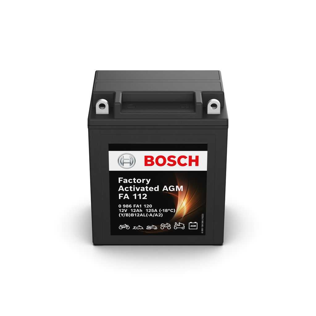 BOSCH Starterbatterie Factory Activated AGM, 12 V, Ah, 125 A 0986fa1120 12V 68Ah 125A