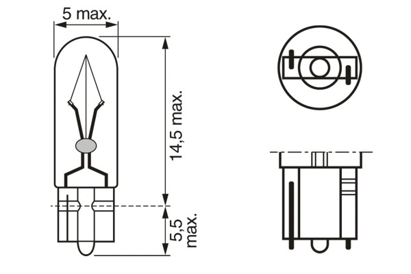 BOSCH Glühlampe Pure Light 1987302218