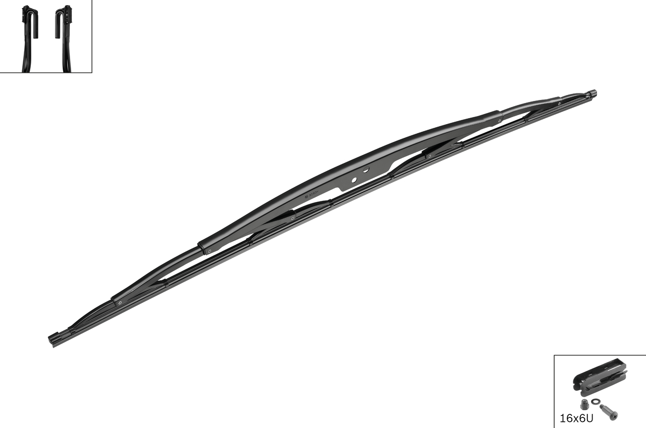 BOSCH Wischblatt Twin 3397018198 für MAN Mercedes