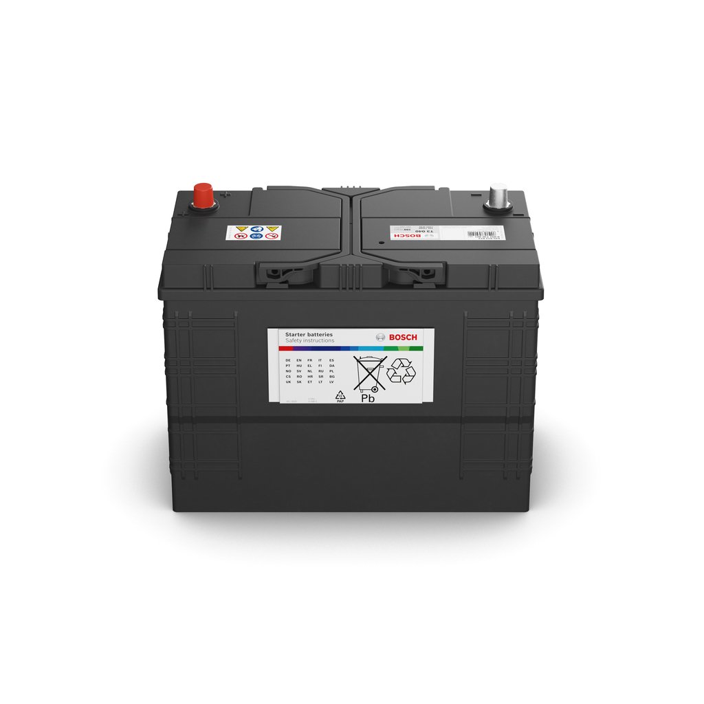 BOSCH Starterbatterie T3, 12 V, 125 Ah, 720 A 0092t30401 12V 68Ah 720A für DAF NISSAN