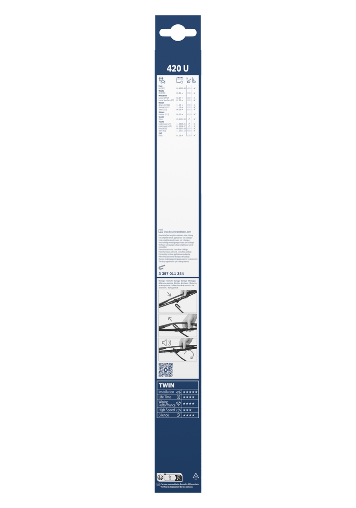 BOSCH Wischblatt Twin 3397011354