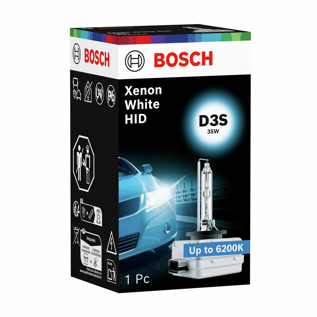 BOSCH Glühlampe, Hauptscheinwerfer 1987302912 D3S (Gasentladungslampe)
