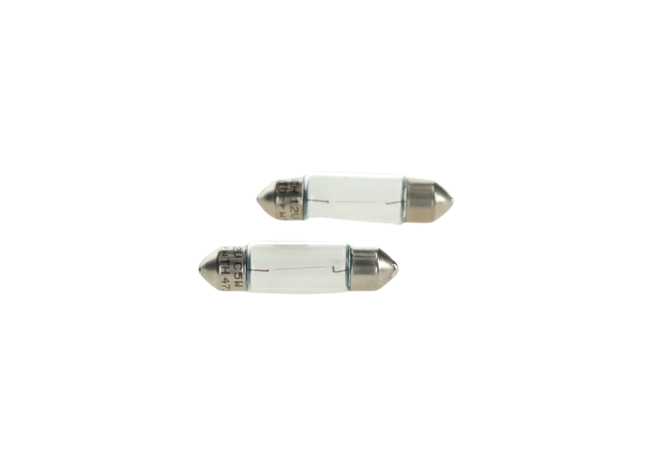 BOSCH Glühlampe, Kofferraumleuchte Glühlampe Longlife Daytime 1987301060 C5W für Volvo DAF Vaughall FERRARI Iveco MAN MITSUBISHI Audi TOYOTA VW ASTON