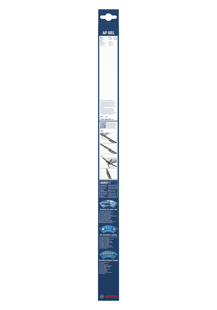 BOSCH Wischblatt Aerofit 3397009092