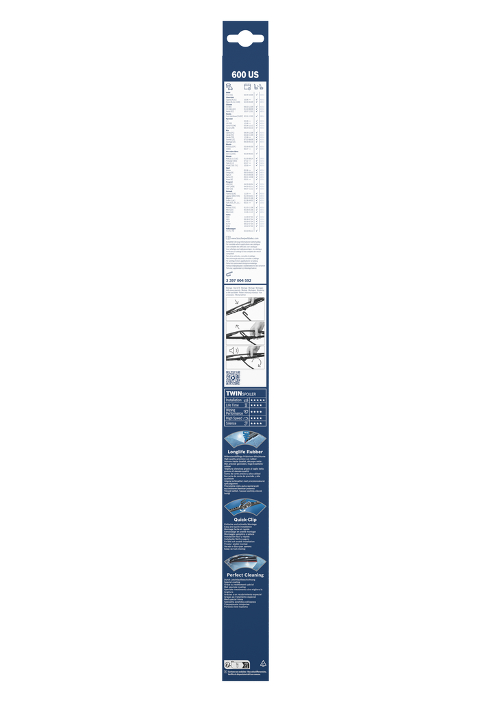 BOSCH Wischblatt Twin 3397004592