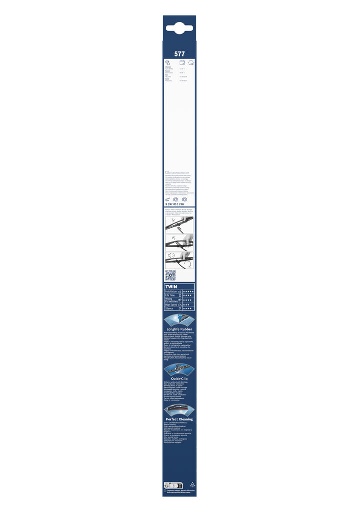 BOSCH Wischblatt Twin 3397010298 vorne