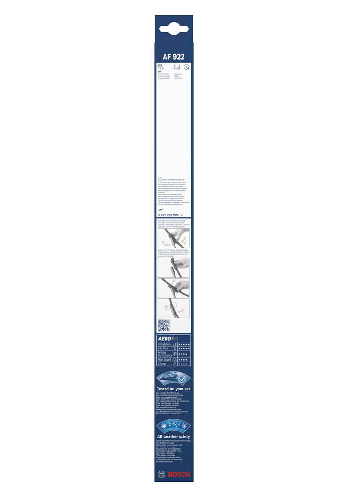 BOSCH Wischblatt Aerofit 3397009091
